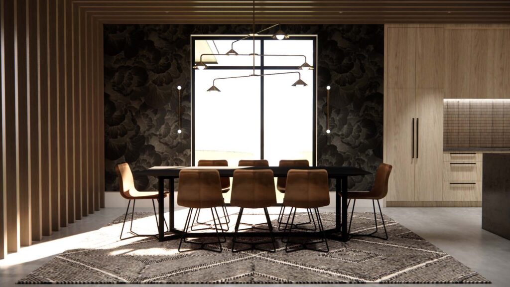 rendering - dining room 2