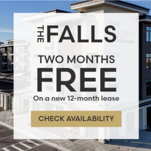 Two Months FREE on a new 12-month lease at The Falls. Check availability>